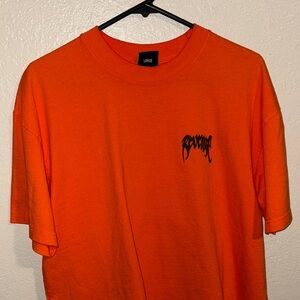 Revenge Clothing Orange Short Sleeve Tee